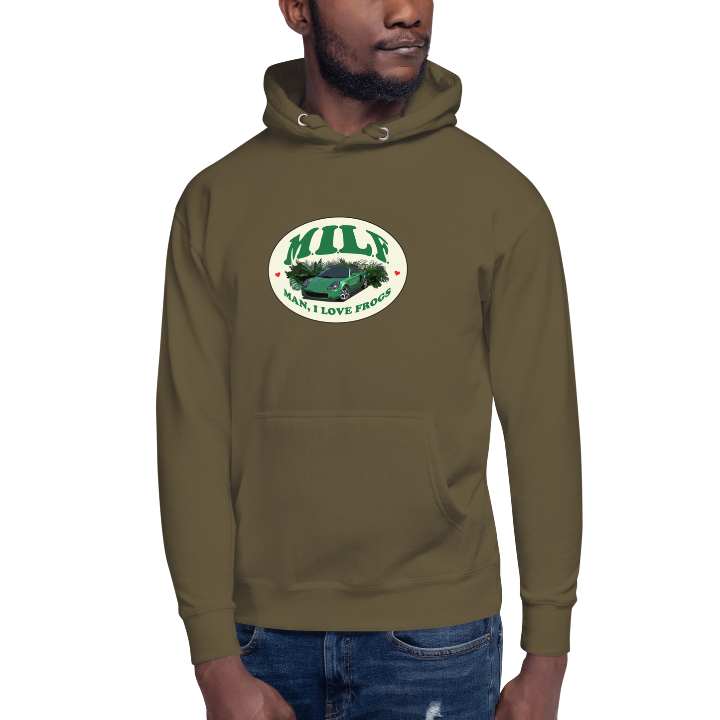 "Man I Love Frogs" Hoodie